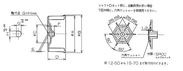 シロッコファン平面図1